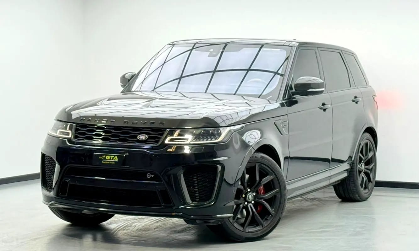2022 Range Rover Sport SVR, 2027 RR Warranty + Service Pack, Full RR Service History, GCC - Thumbnail 1