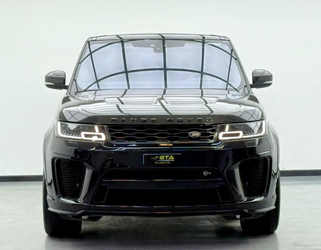 2022 Range Rover Sport SVR, 2027 RR Warranty + Service Pack, Full RR Service History, GCC - Thumbnail 2