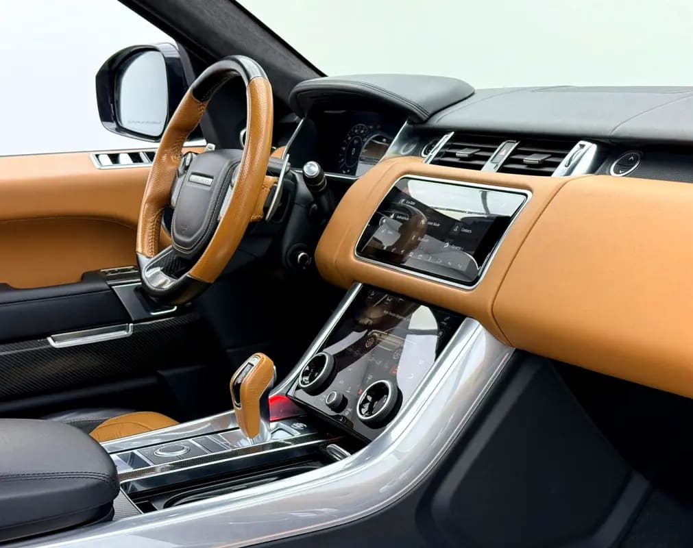 2022 Range Rover Sport SVR, 2027 RR Warranty + Service Pack, Full RR Service History, GCC - Thumbnail 7