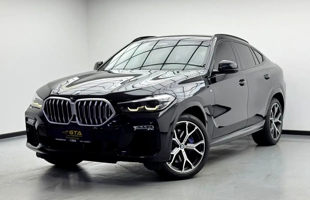 2021 BMW X6 xDrive40i M-Sport, Warranty, Full BMW Service History, Excellent Condition, GCC - Thumbnail 1