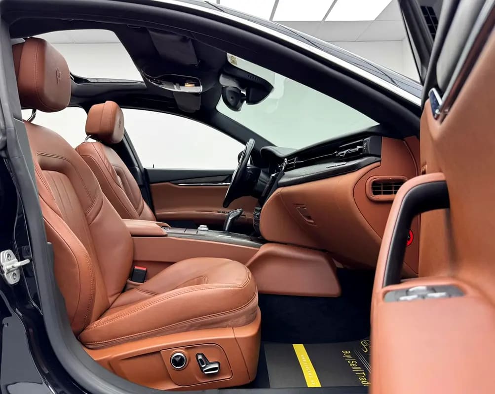 2021 Maserati Quattroporte, 2026 Maserati Warranty, Full Maserati Service History, GCC - Thumbnail 9