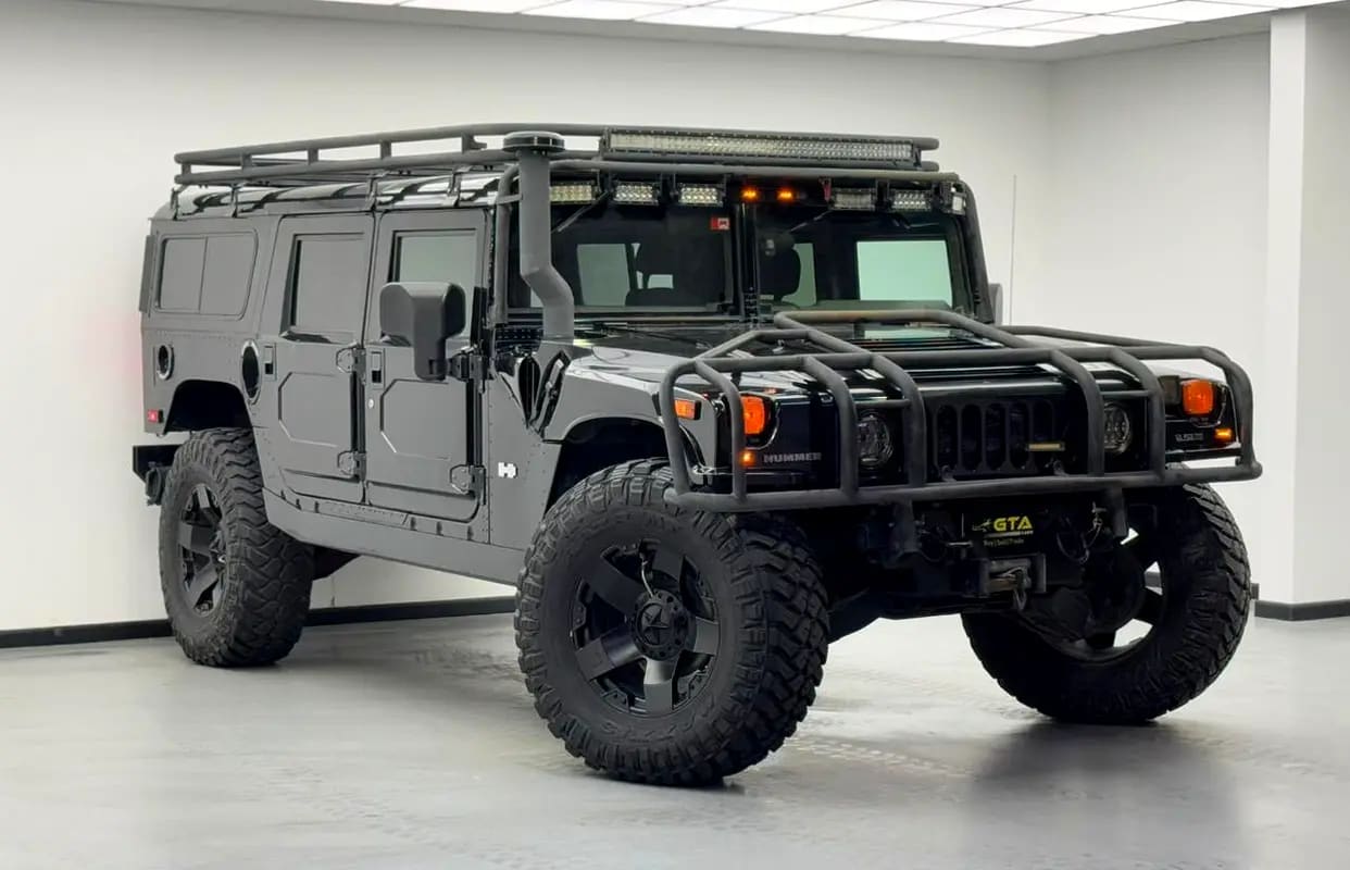 2002 Hummer H1, Apple CarPlay, Android Auto, Excellent Condition, American Specs - Thumbnail 3