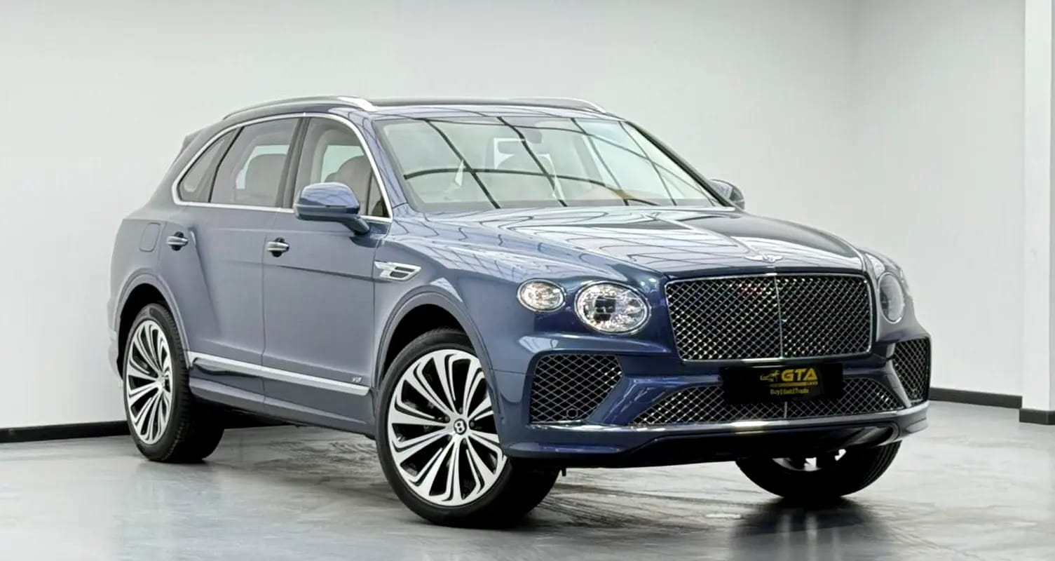 2022 Bentley Bentayga V8, Warranty, Full Service History, Fully Loaded, Excellent Condition, GCC - Thumbnail 3