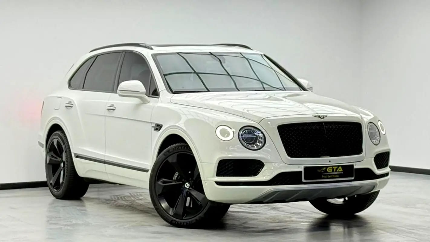2018 Bentley Bentayga W12 Black Edition, Full Service History, Excellent Condition, GCC - Thumbnail 3