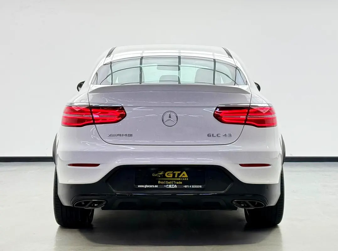 2019 Mercedes Benz GLC43 AMG 4MATIC Coupe, Warranty, 2027 GTA Service Pack, Excellent Condition, GCC - Thumbnail 5