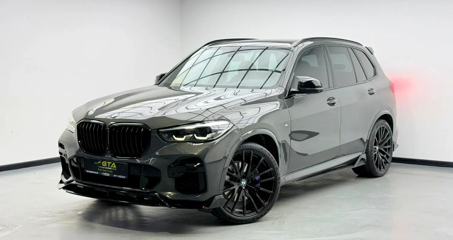 2022 BMW X5 xDrive40i M-Sport, 2026 BMW Warranty + Service Pack, Excellent Condition, GCC - Thumbnail 1