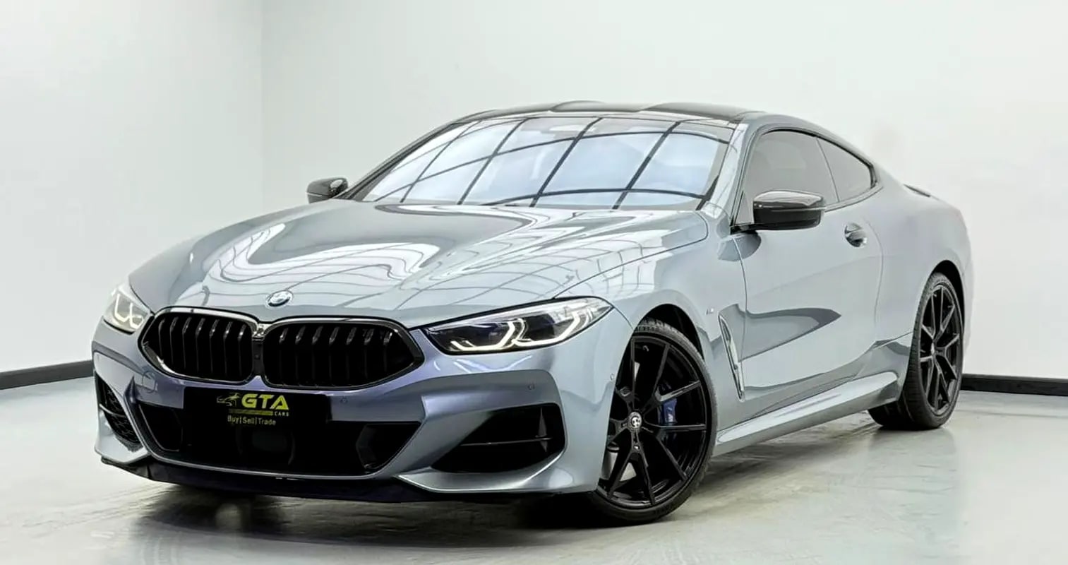 2021 BMW M850i xDrive Coupe Individual, 2026 BMW Warranty + Service Pack, Low Km, Fully Loaded, GCC - Thumbnail 1