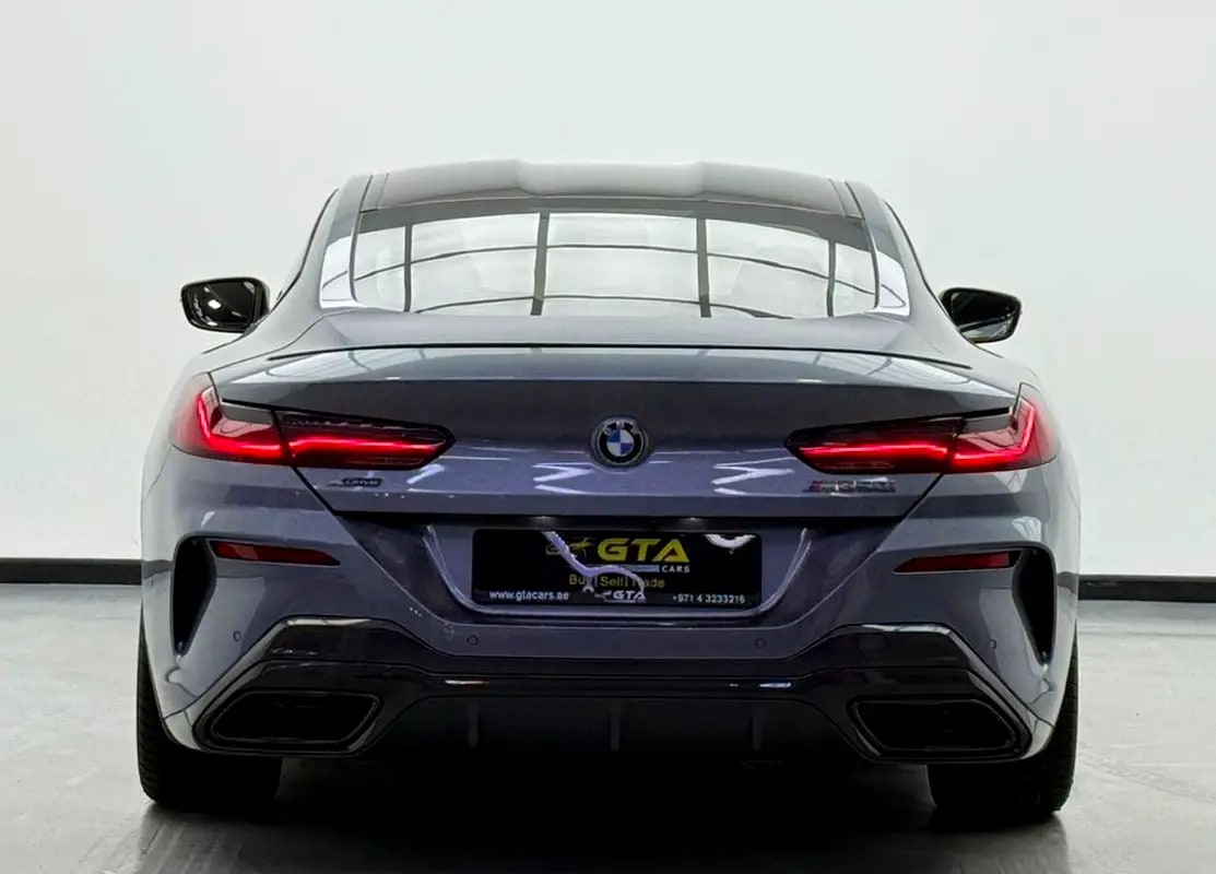 2021 BMW M850i xDrive Coupe Individual, 2026 BMW Warranty + Service Pack, Low Km, Fully Loaded, GCC - Thumbnail 5
