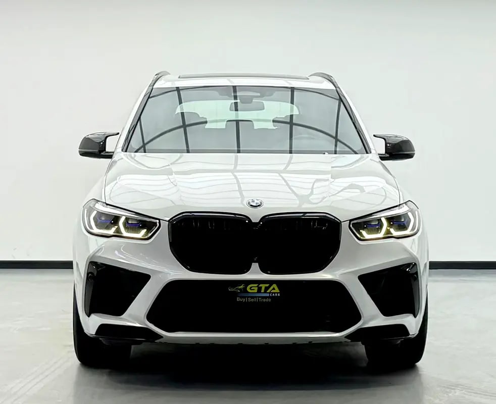 2020 BMW X5M Competition, Warranty, Full BMW Service History, Carbon Fiber Package, GCC - Thumbnail 2