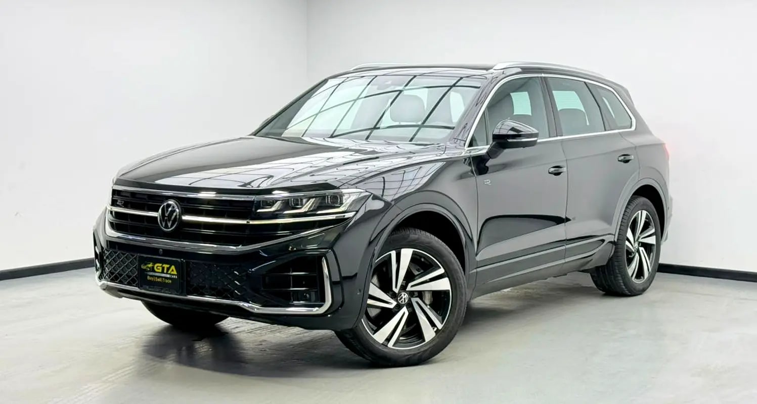 2024 Volkswagen Touareg R-Line, 2029 VW Warranty + Service Pack, Full VW Service History, GCC - Thumbnail 1