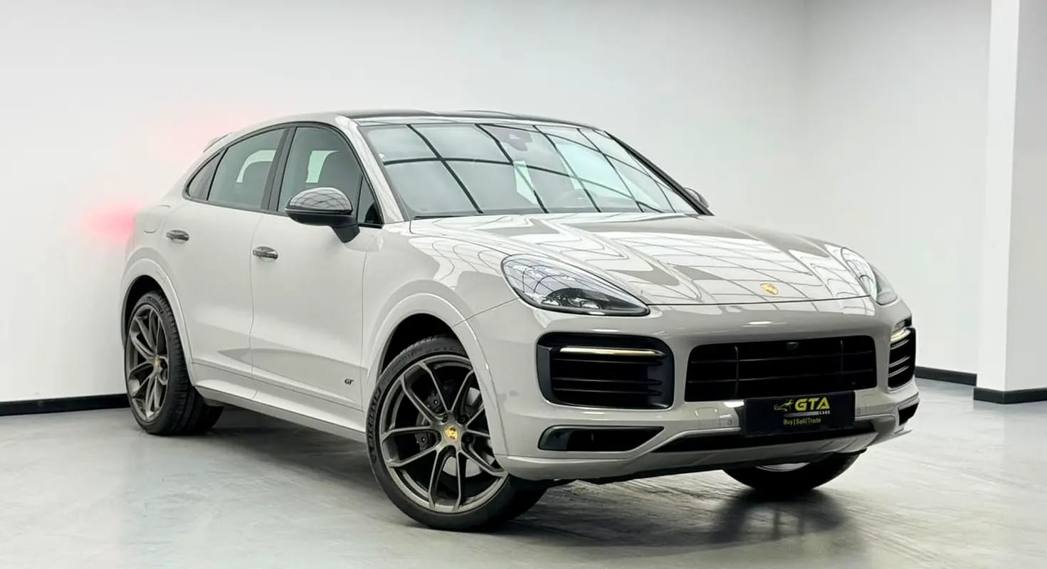 2020 Porsche Cayenne Coupe With GT Package, 2026 Porsche Warranty, Full Porsche service History, GCC - Thumbnail 3