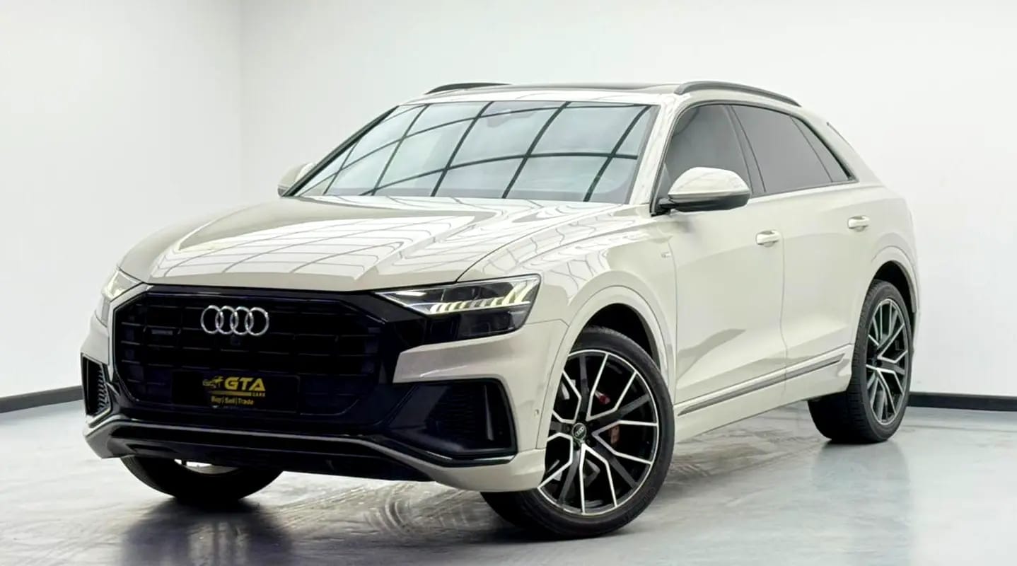 2021 Audi Q8 55 TFSI Quattro S-Line, 2026 Audi Warranty, Full Audi Service History, GCC - Thumbnail 1