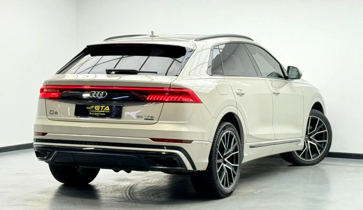 2021 Audi Q8 55 TFSI Quattro S-Line, 2026 Audi Warranty, Full Audi Service History, GCC - Thumbnail 4