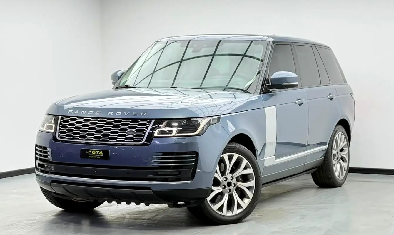 2018 Range Rover Vogue SE Supercharged, Full Range Rover Service History, Excellent Condition, GCC - Thumbnail 1