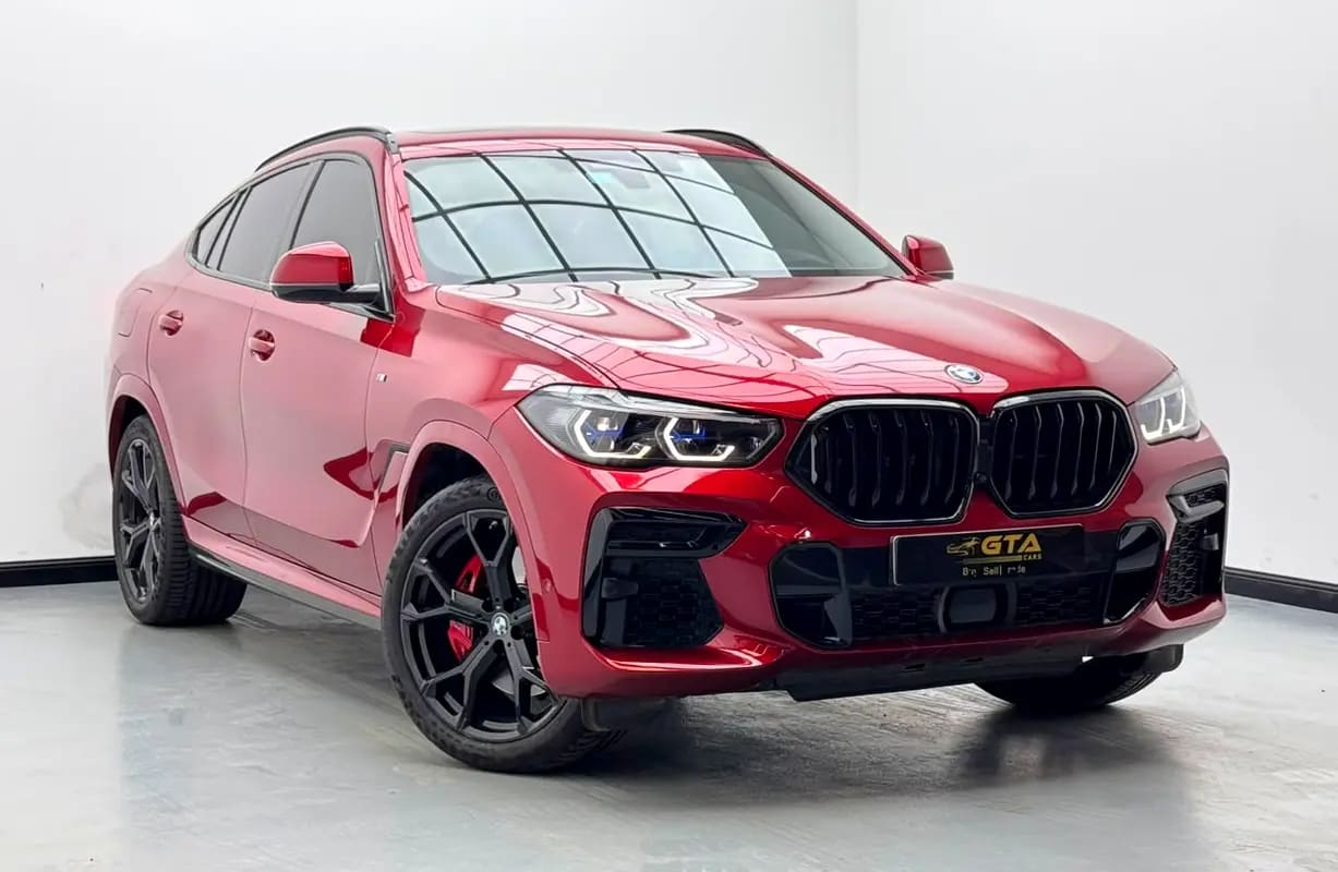 2022 BMW X6 xDrive40i M-Sport, 6/2027 BMW Warranty And Service Pack, BMW Service History, GCC - Thumbnail 3