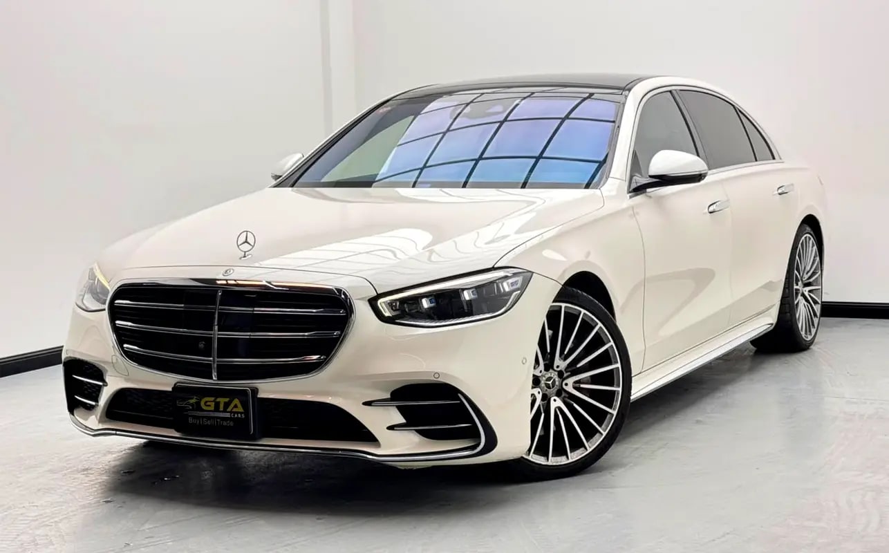 2021 Mercedes S500 4Matic, 1 Year Warranty, Service History, Clean Title, Excellent Condition