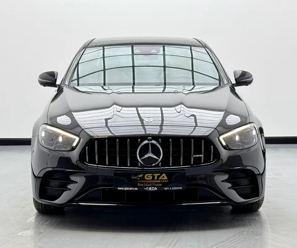 2021 Mercedes-Benz E53 AMG Double Night Package, Mercedes Service History, 1 Year Warranty, GCC - Thumbnail 2