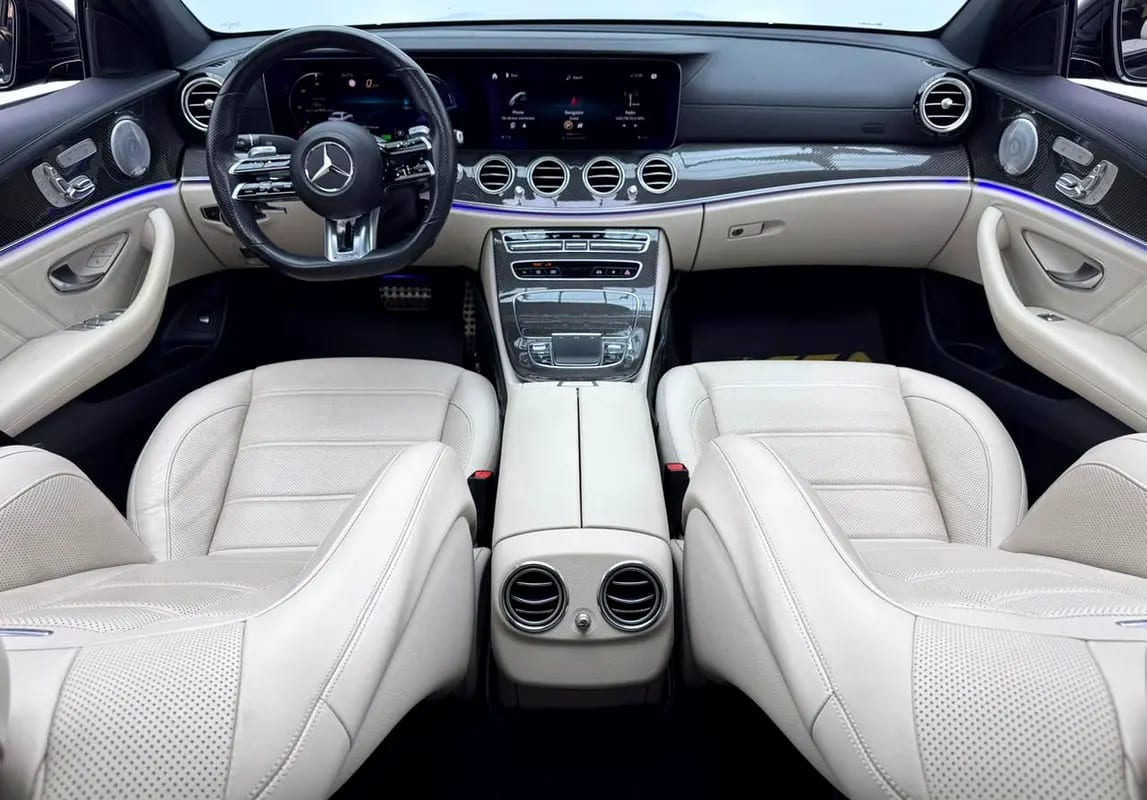 2021 Mercedes-Benz E53 AMG Double Night Package, Mercedes Service History, 1 Year Warranty, GCC - Thumbnail 7