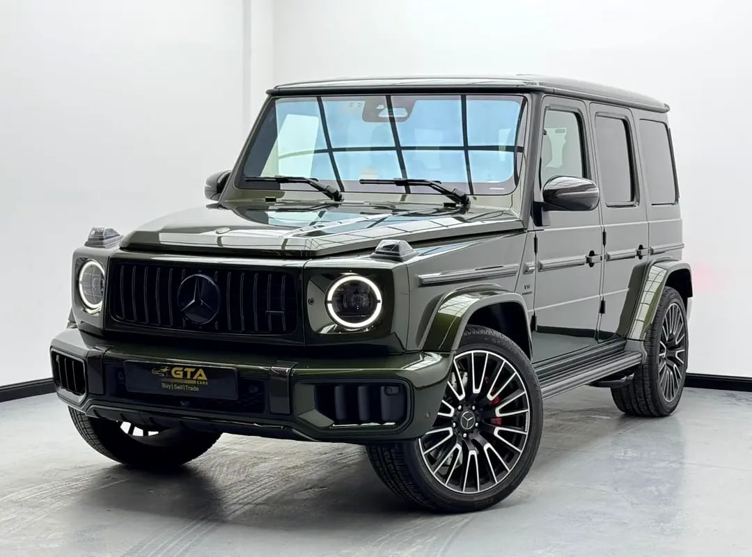 2025 Mercedes-Benz G63 AMG Double Night package, 1 Year Warranty, Excellent Condition