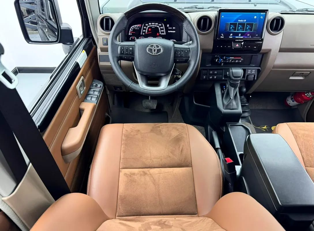 2026 Toyota Land Cruiser 70 Series LC 76 LX, 2030 Toyota Warranty And Service Pack, GCC - Thumbnail 8