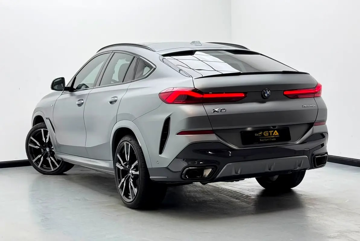 2024 BMW X6 xDrive40i M-Sport, 6/2029 BMW Warranty And Service Pack, BMW Service History, GCC - Thumbnail 4