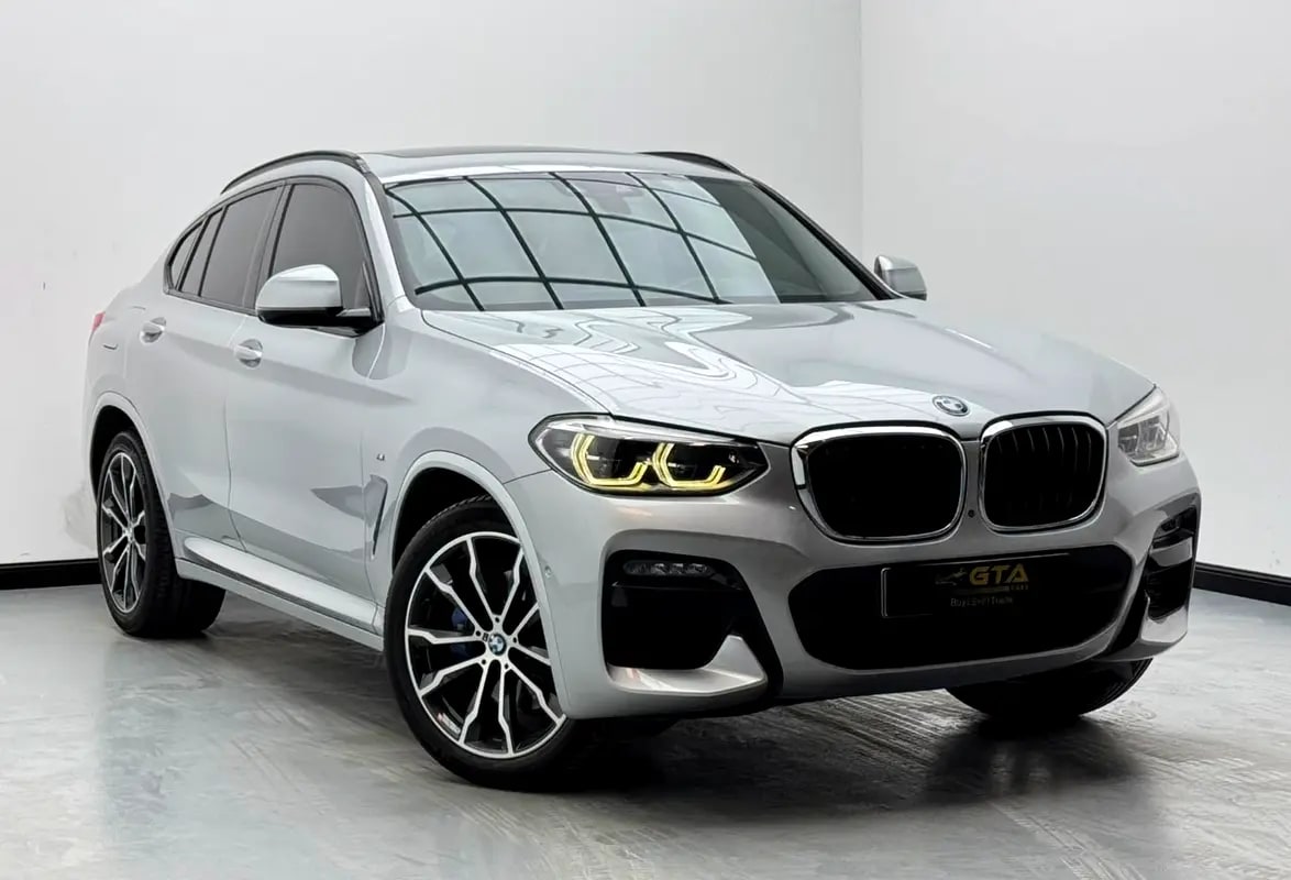 2021 BMW X4 xDrive30i M-Sport, 1 Year Warranty, Full Service History, Excellent Condition, GCC - Thumbnail 3