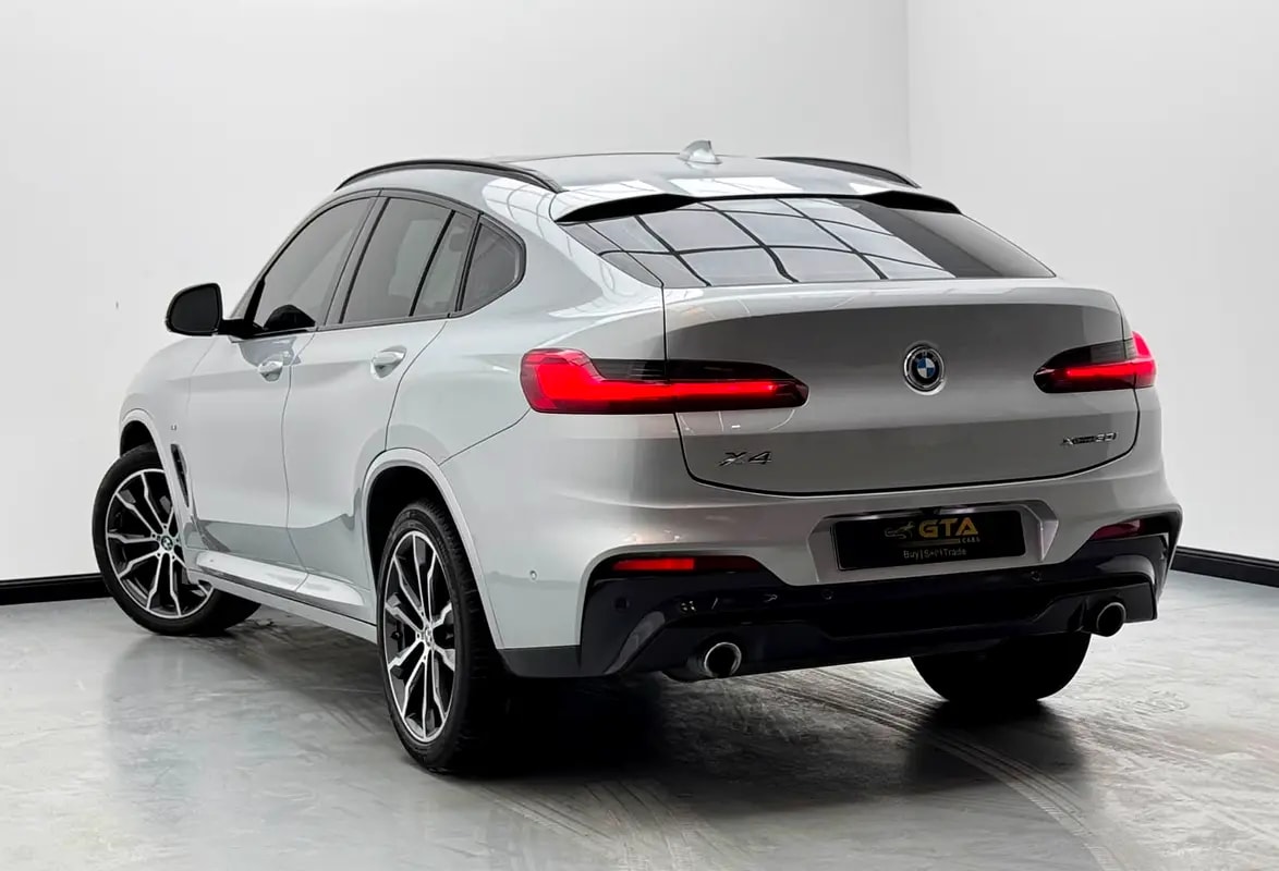 2021 BMW X4 xDrive30i M-Sport, 1 Year Warranty, Full Service History, Excellent Condition, GCC - Thumbnail 4