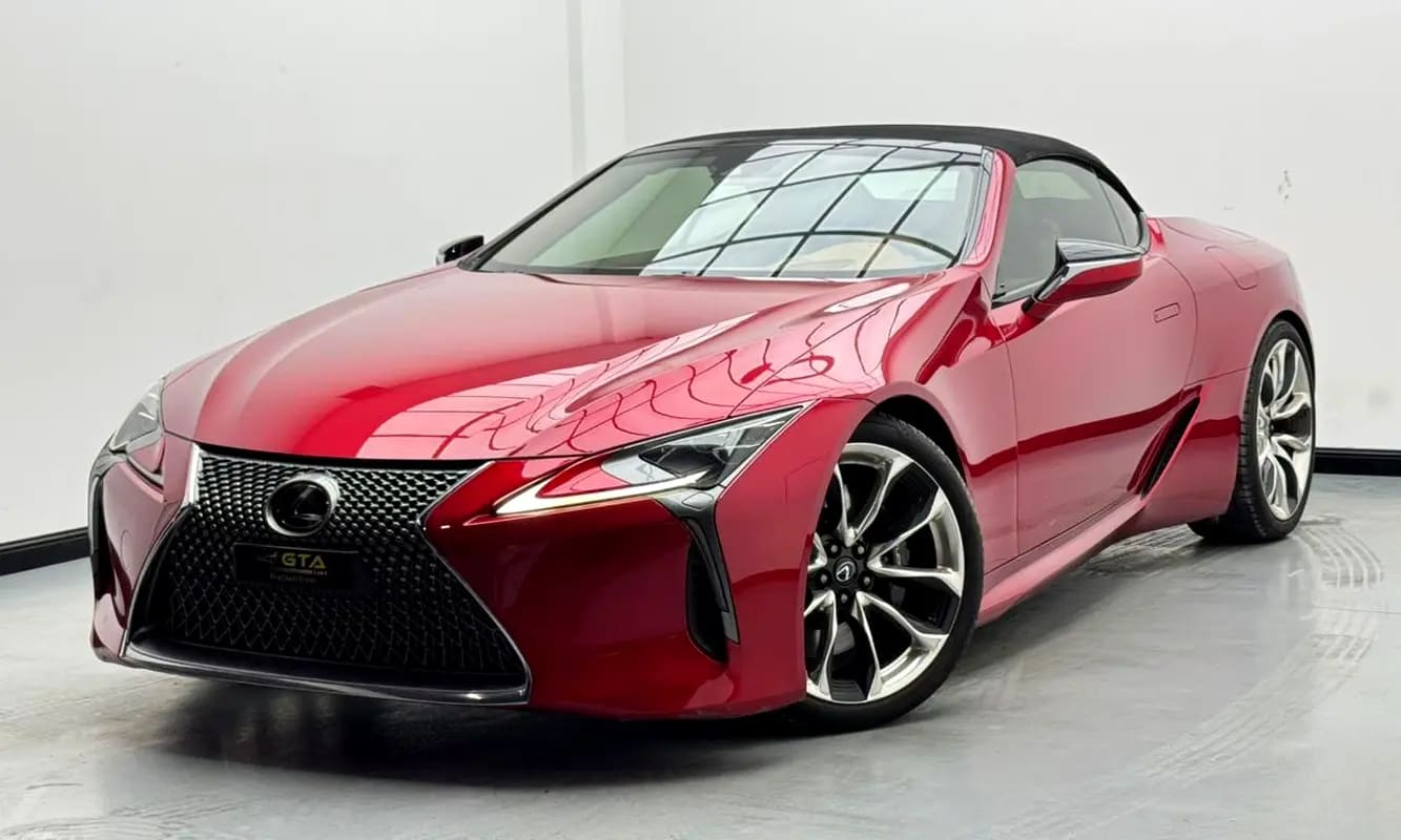 2021 Lexus LC500 Carbon, 2026 / Dec Lexus Warranty, Lexus Service History, GCC - Thumbnail 2