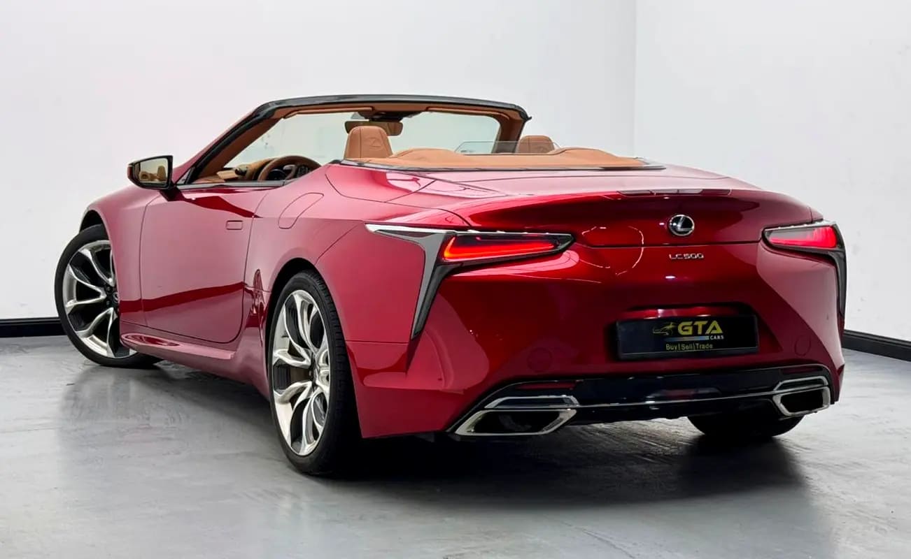 2021 Lexus LC500 Carbon, 2026 / Dec Lexus Warranty, Lexus Service History, GCC - Thumbnail 5