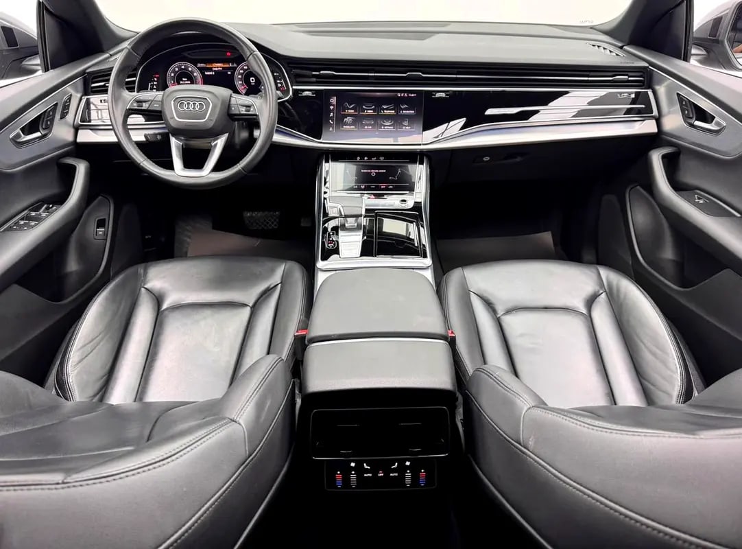 2020 Audi Q8 55TFSI S-Line, Audi Service History, 1 Year Warranty, Excellent Condition, GCC - Thumbnail 7