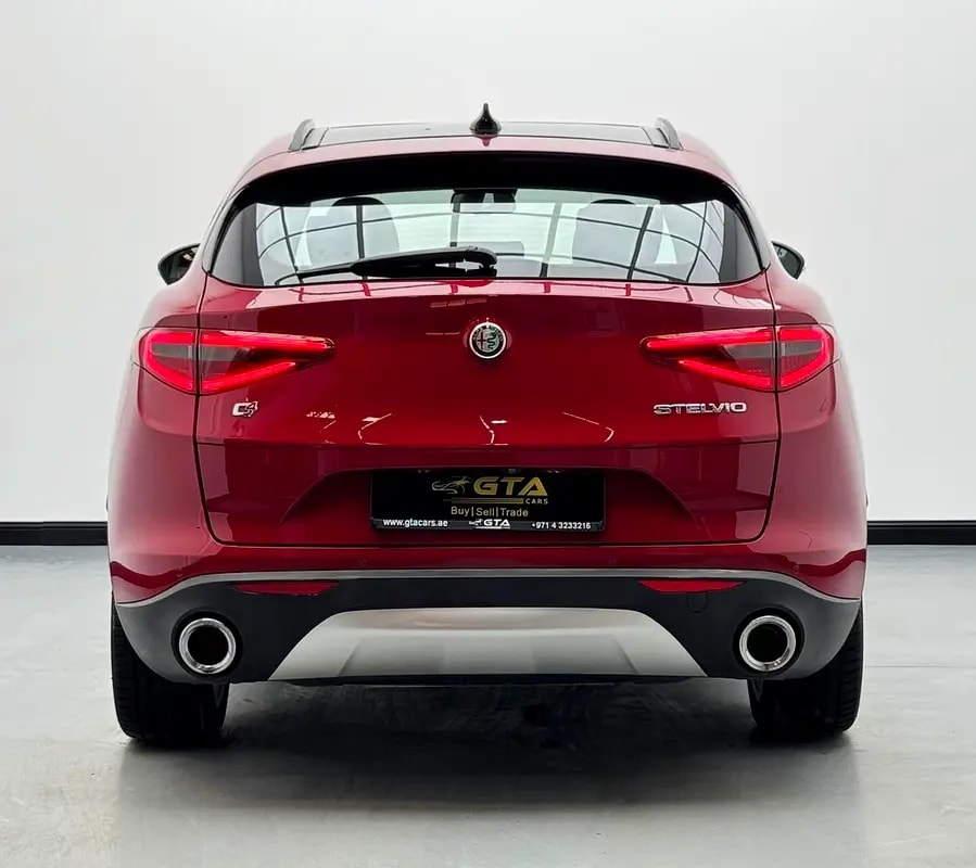 2020 Alfa Romeo Stelvio Q4 Super, 1 Year warranty, Alfa Service History, Excellent Condition, GCC - Thumbnail 5
