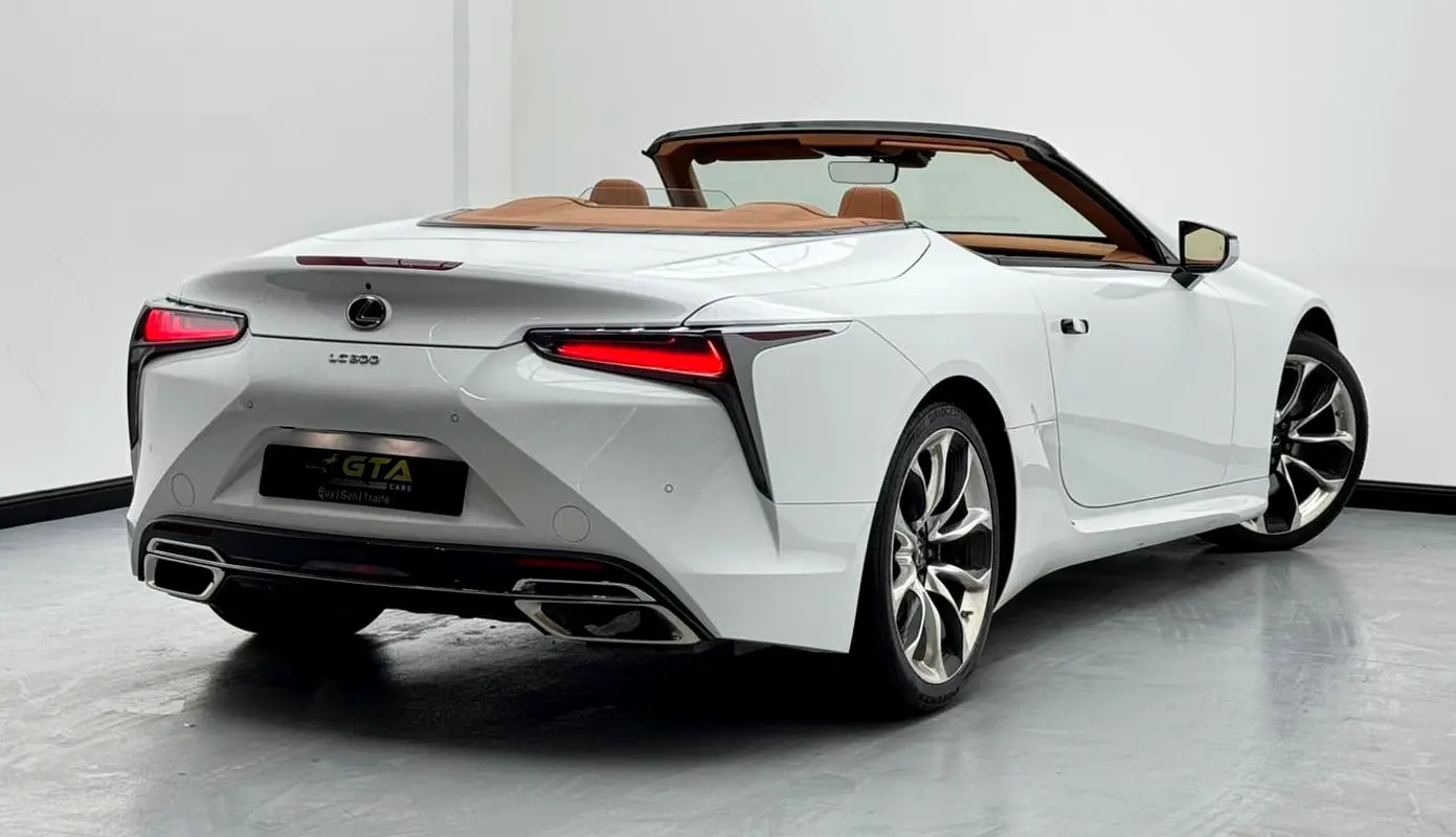 2021 Lexus LC500 Carbon, 1 Year Warranty, Lexus Service History, GCC - Thumbnail 7