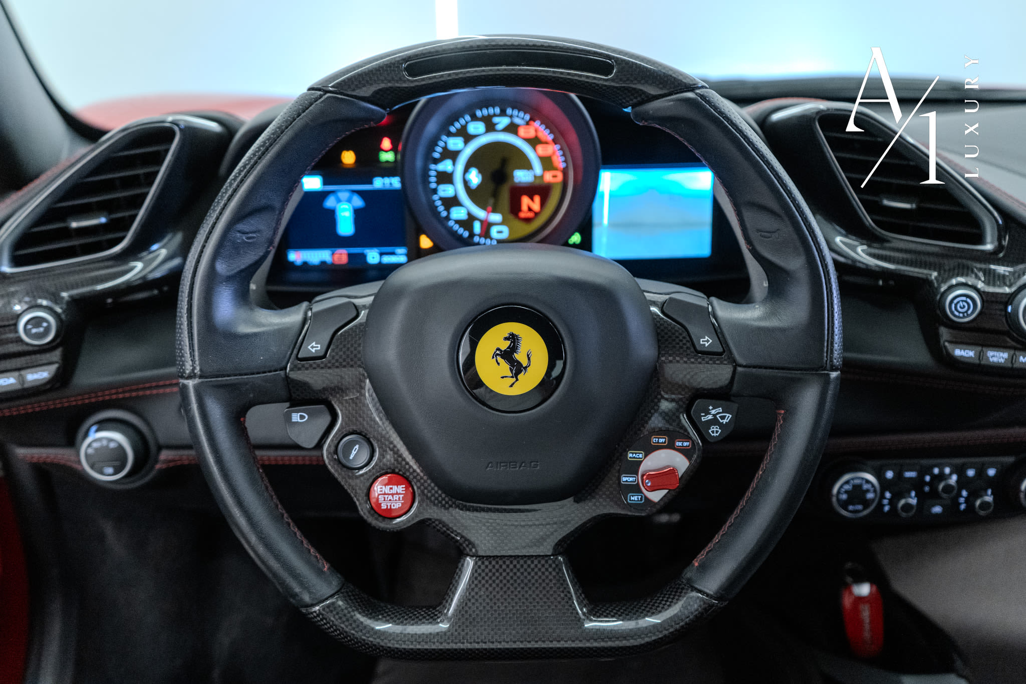 2017 Ferrari 488 GTB, Excellent Condition, Fully Loaded, Carbon Fibre Accents, European Spec - Thumbnail 8