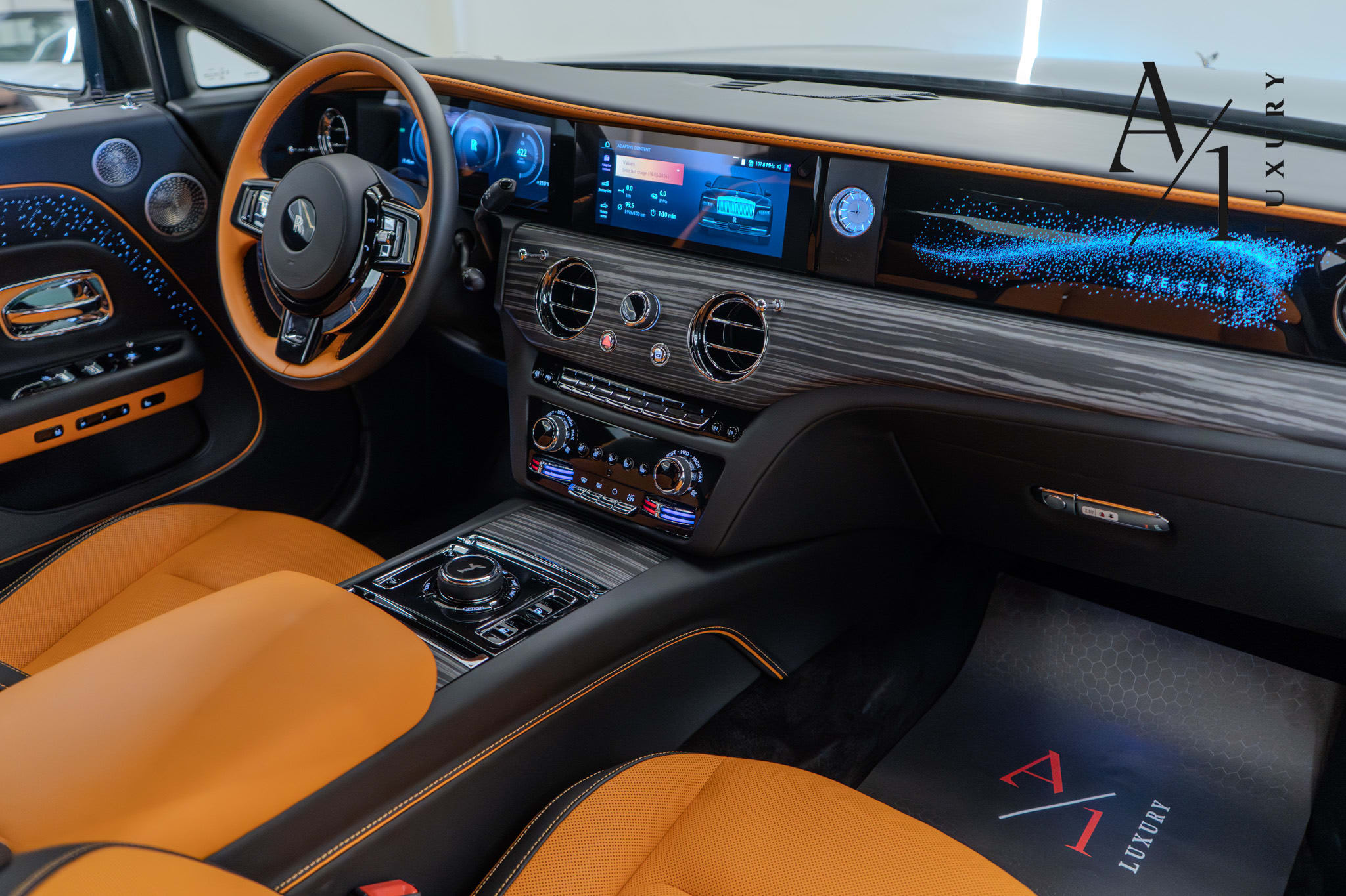 2024 Rolls-Royce Spectre Silver Badge, With Warranty Service Contract, GCC Spec - Thumbnail 7