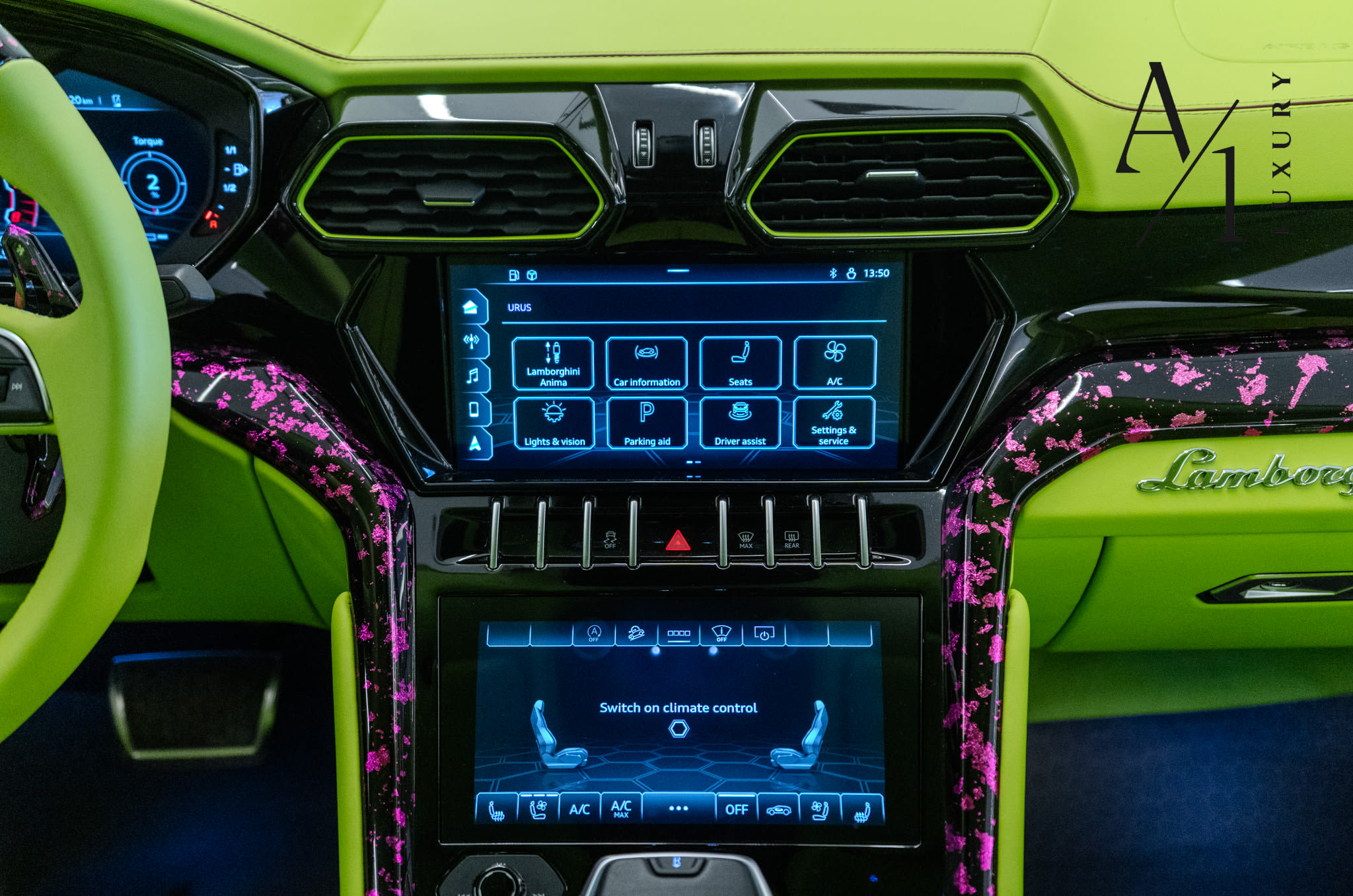 2022 Lamborghini Urus Mansory, Full Loaded, Excellent Condition, GCC Spec - Thumbnail 12