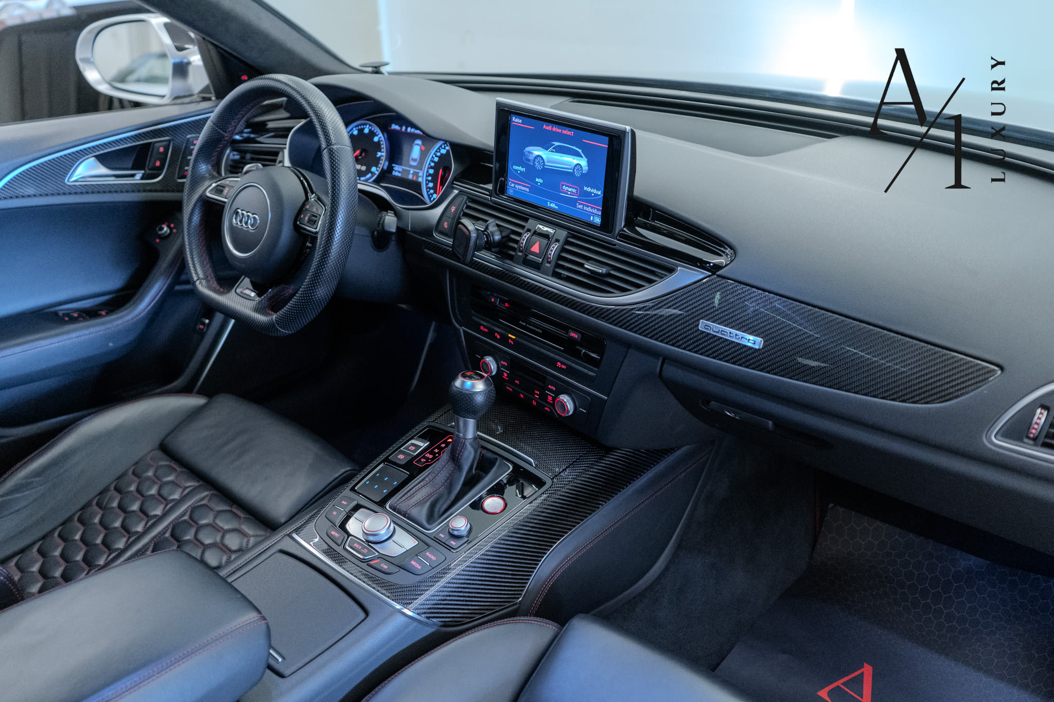 2016 Audi RS6 Quattro, With Full Service History, Excellent Condition, GCC Spec - Thumbnail 8