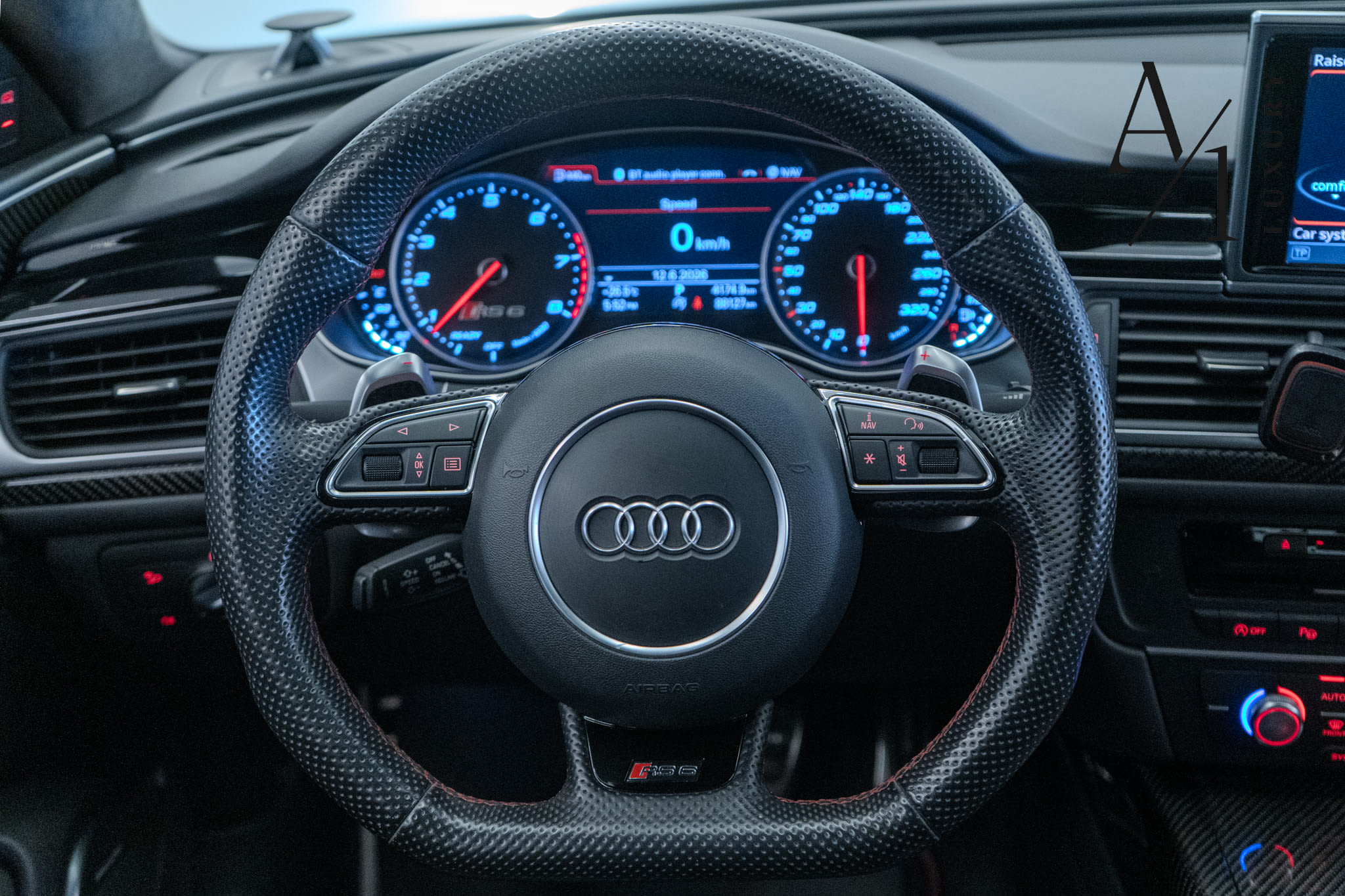 2016 Audi RS6 Quattro, With Full Service History, Excellent Condition, GCC Spec - Thumbnail 10