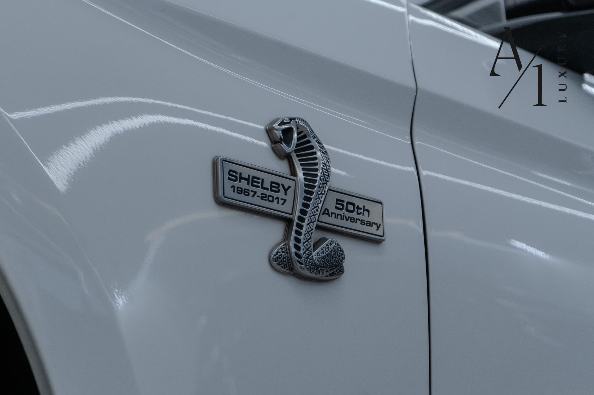 2017 Ford Mustang Shelby (Super Snake) 50 Anniversary Edition, Carbon Fibre, Excellent Condition, GCC Spec - Thumbnail 7