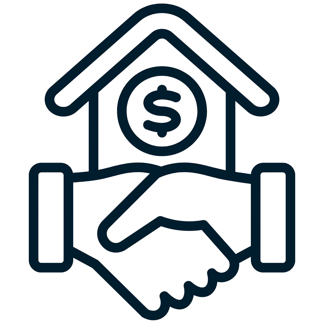 Residential real estate purchase button