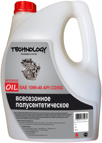 Моторное масло 10W-40 4 литра для бензиновых и дизельных двигателей в Новосибирске