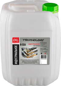Индустриальное масло И-50А 30 л для промышленного применения