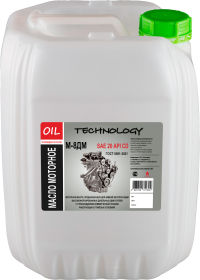 Моторное масло М-8ДМ 30 л для дизельных двигателей грузовых автомобилей, тракторов, строительной и сельскохозяйственной техники от компании Технолоджи в Новосибирске
