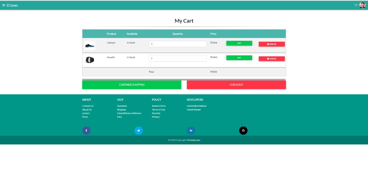 GitHub - kamal-20/Ecomm: Dummy Ecommerce website