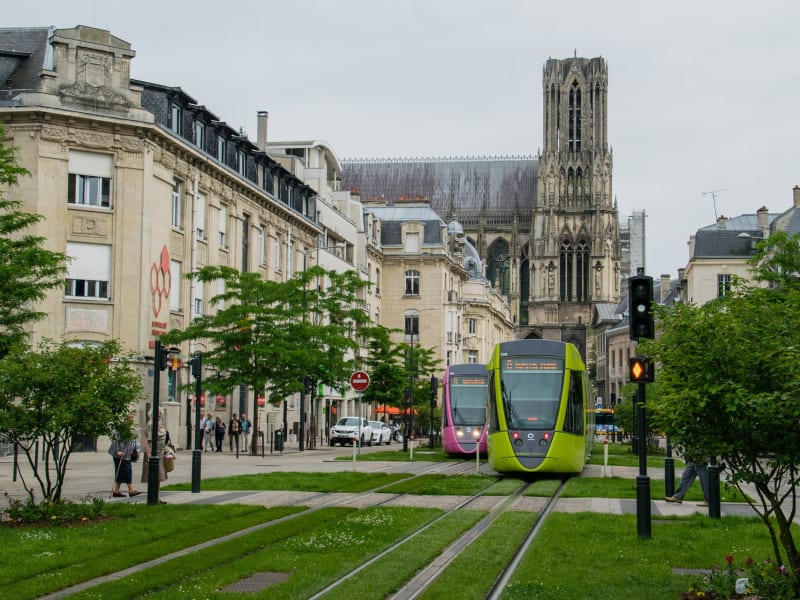 Vue de Reims