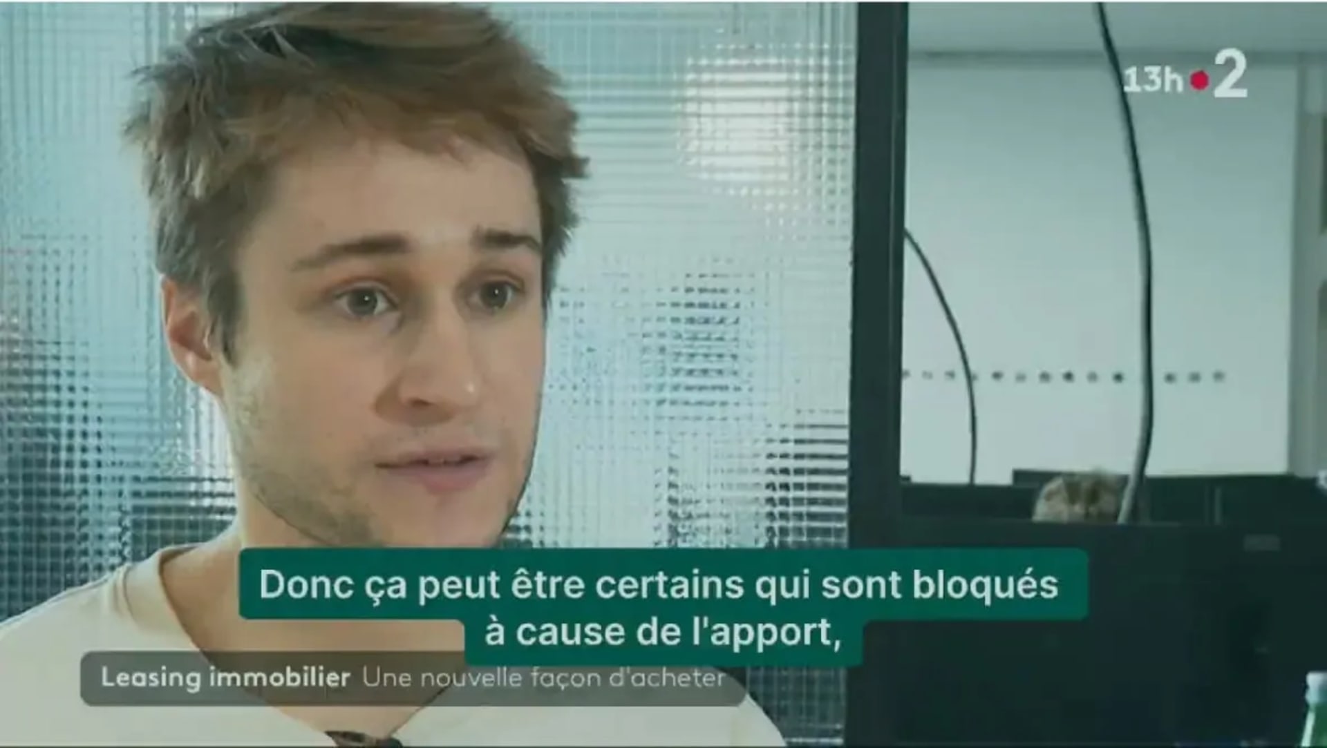 Reportage France 2 — Le leasing immobilier