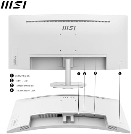 Vue 7 de Msi Pro Mpcqw Ecran
