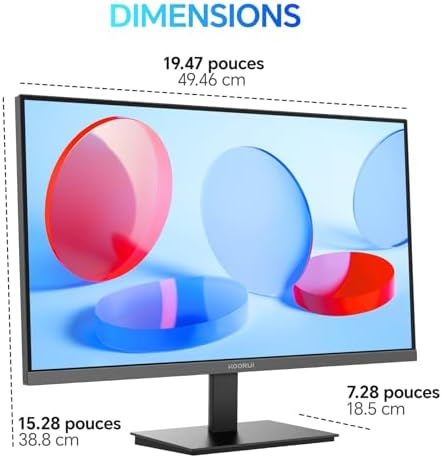 Vue 5 de Koorui Ef Pouces Ecran
