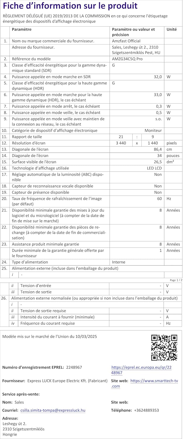 Vue 6 de Asus Moniteur De Jeu