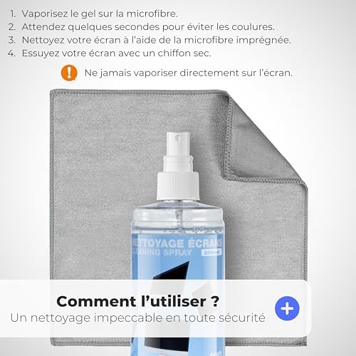 Vue 7 de Apm Spray Nettoyant Ecran