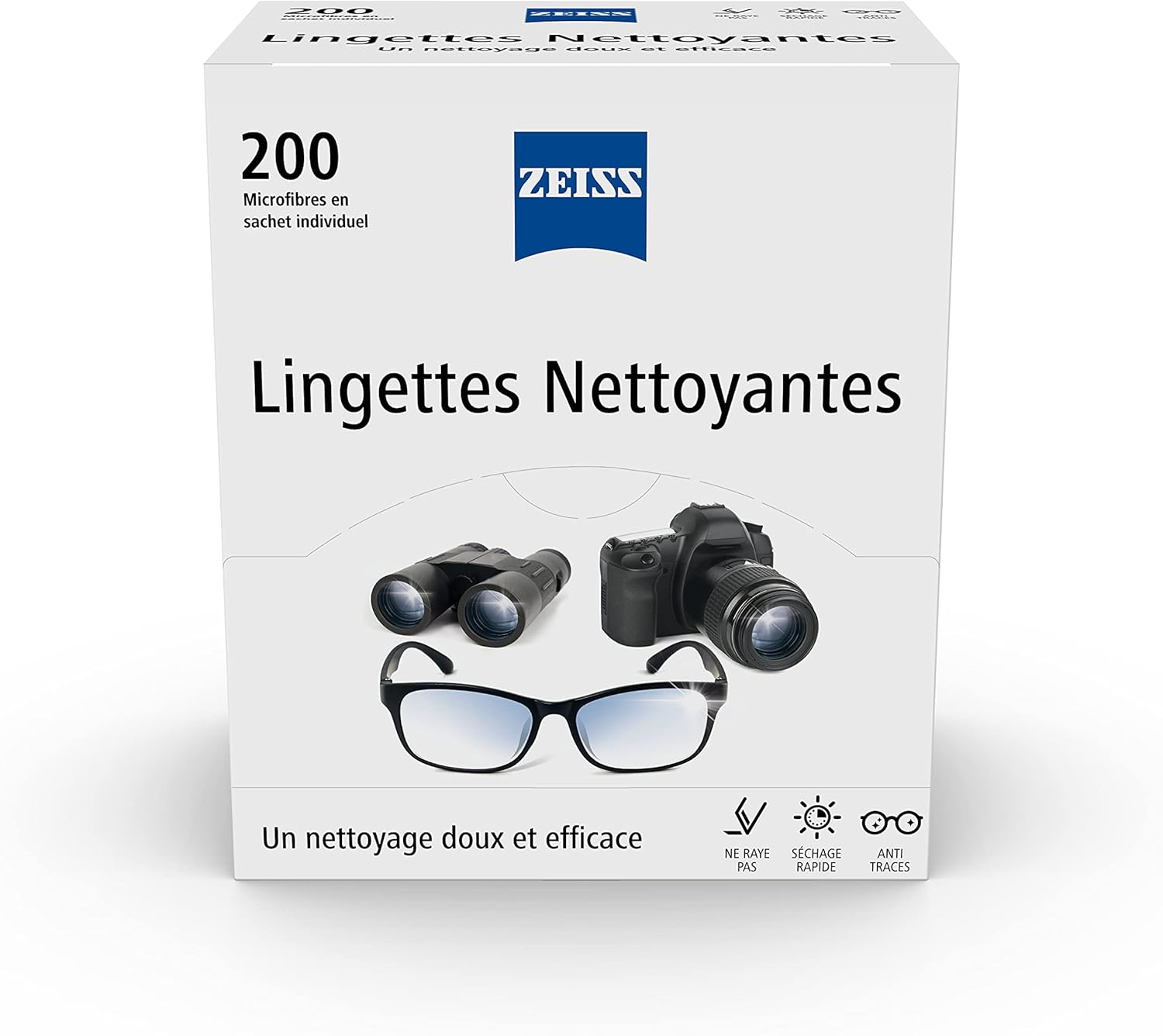 Zeiss Lingettes Nettoyantes Pour
